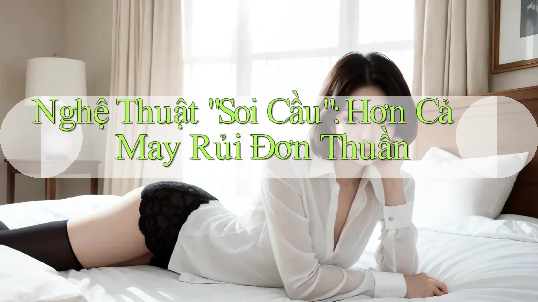 Nghệ Thuật “Soi Cầu”: Hơn Cả May Rủi Đơn Thuần
