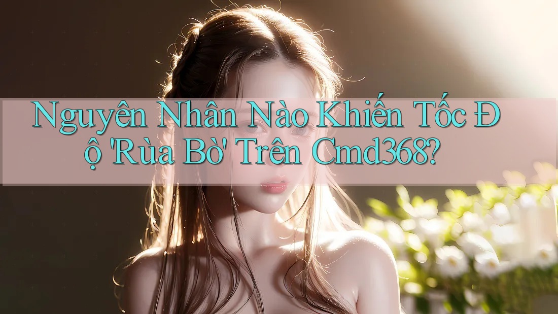 Nguyên Nhân Nào Khiến Tốc Độ 'Rùa Bò' Trên Cmd368? Nguyên Nhân Nào Khiến Tốc Độ 'Rùa Bò' Trên Cmd368?