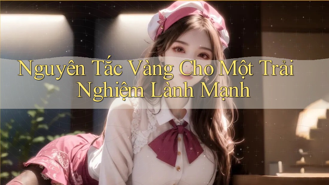 Nguyên Tắc Vàng Cho Một Trải Nghiệm Lành Mạnh Nguyên Tắc Vàng Cho Một Trải Nghiệm Lành Mạnh