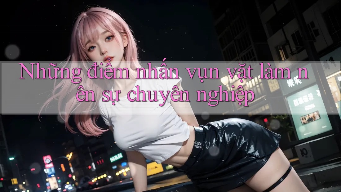 Những điểm nhấn vụn vặt làm nên sự chuyên nghiệp