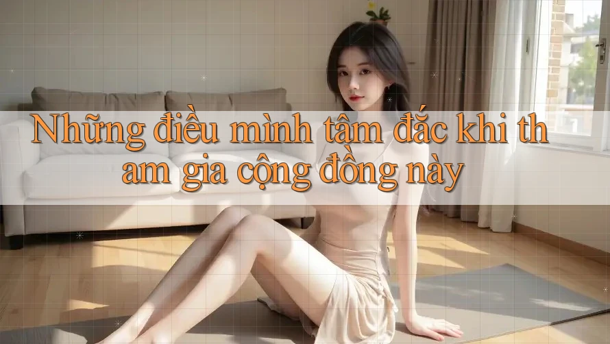 Những điều mình tâm đắc khi tham gia cộng đồng này
