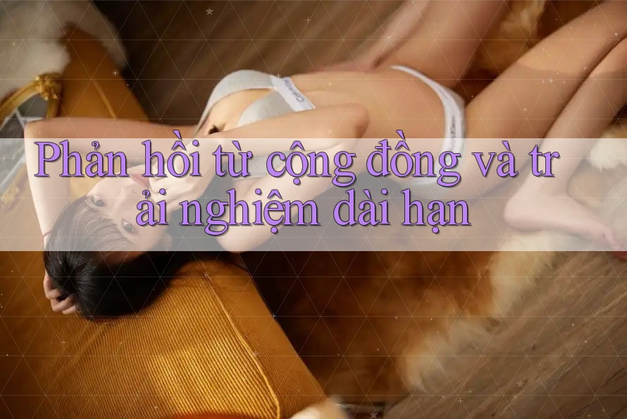 Phản hồi từ cộng đồng và trải nghiệm dài hạn Phản hồi từ cộng đồng và trải nghiệm dài hạn
