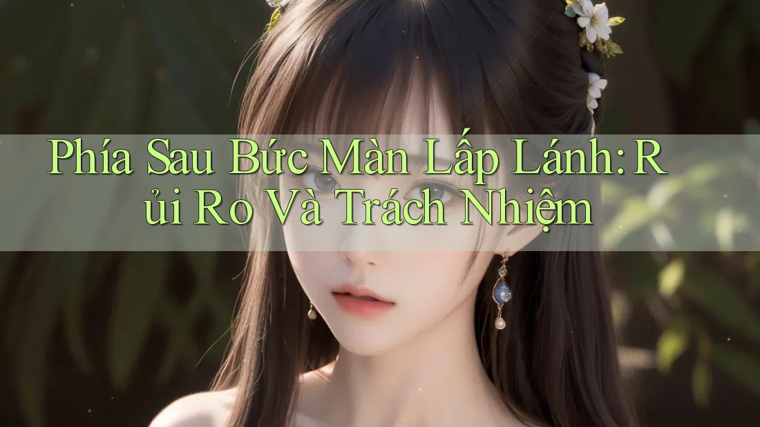 Phía Sau Bức Màn Lấp Lánh: Rủi Ro Và Trách Nhiệm Phía Sau Bức Màn Lấp Lánh: Rủi Ro Và Trách Nhiệm