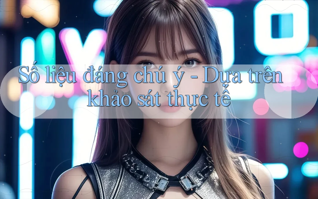 Số liệu đáng chú ý - Dựa trên khảo sát thực tế