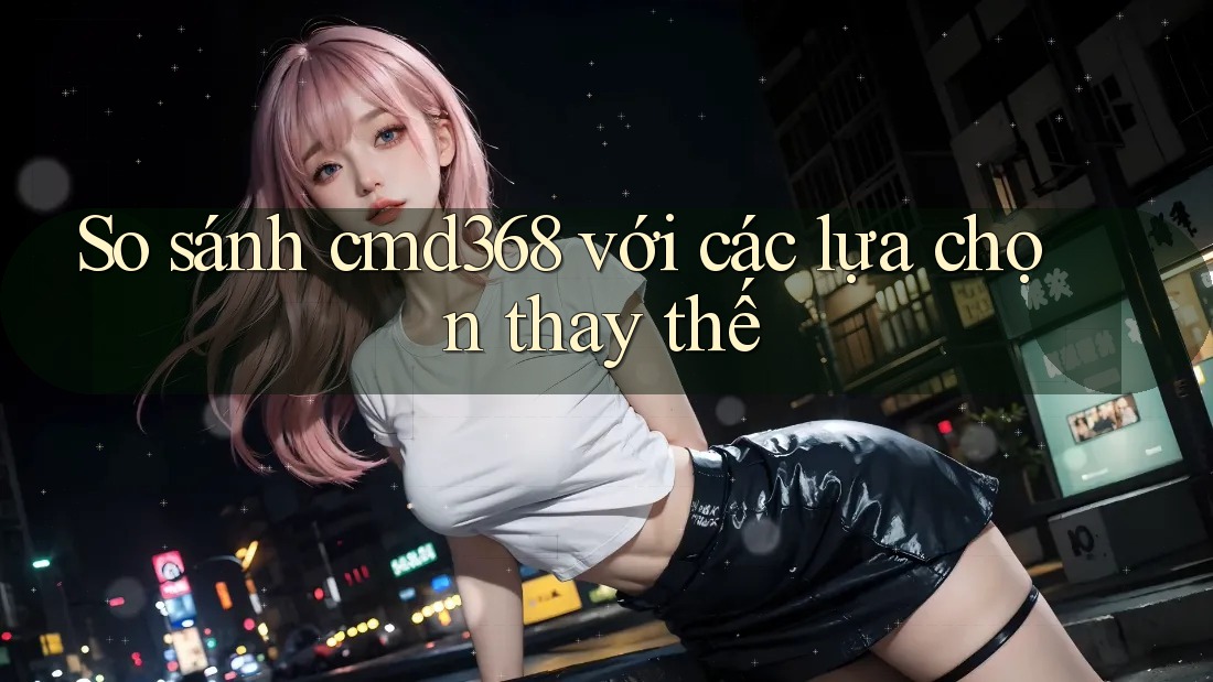 So sánh Cmd368 với các lựa chọn thay thế So sánh Cmd368 với các lựa chọn thay thế