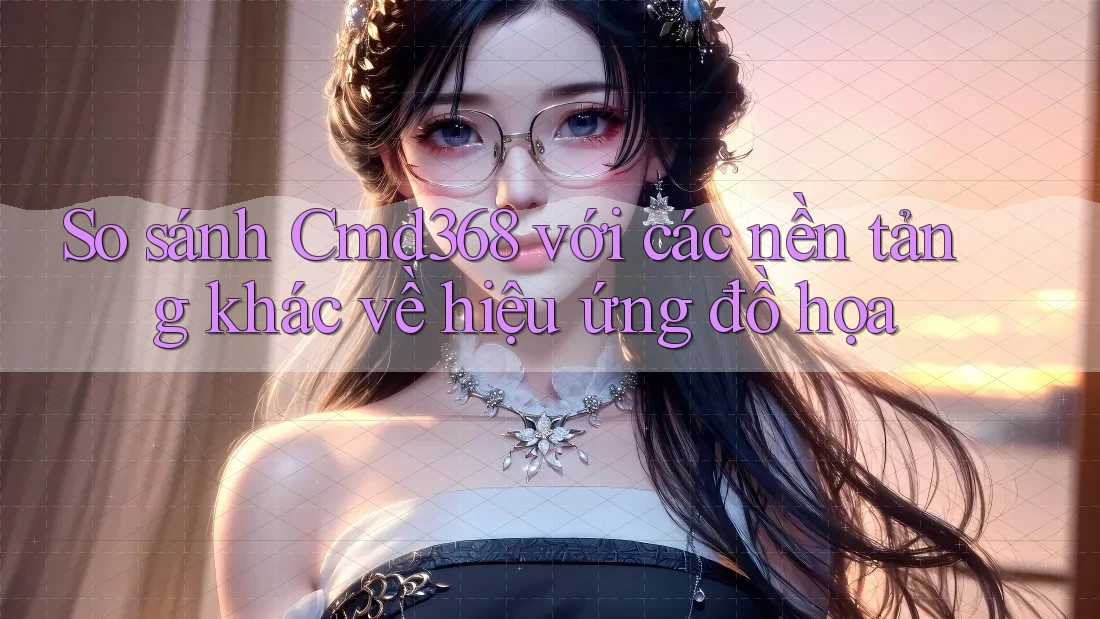 So sánh Cmd368 với các nền tảng khác về hiệu ứng đồ họa So sánh Cmd368 với các nền tảng khác về hiệu ứng đồ họa