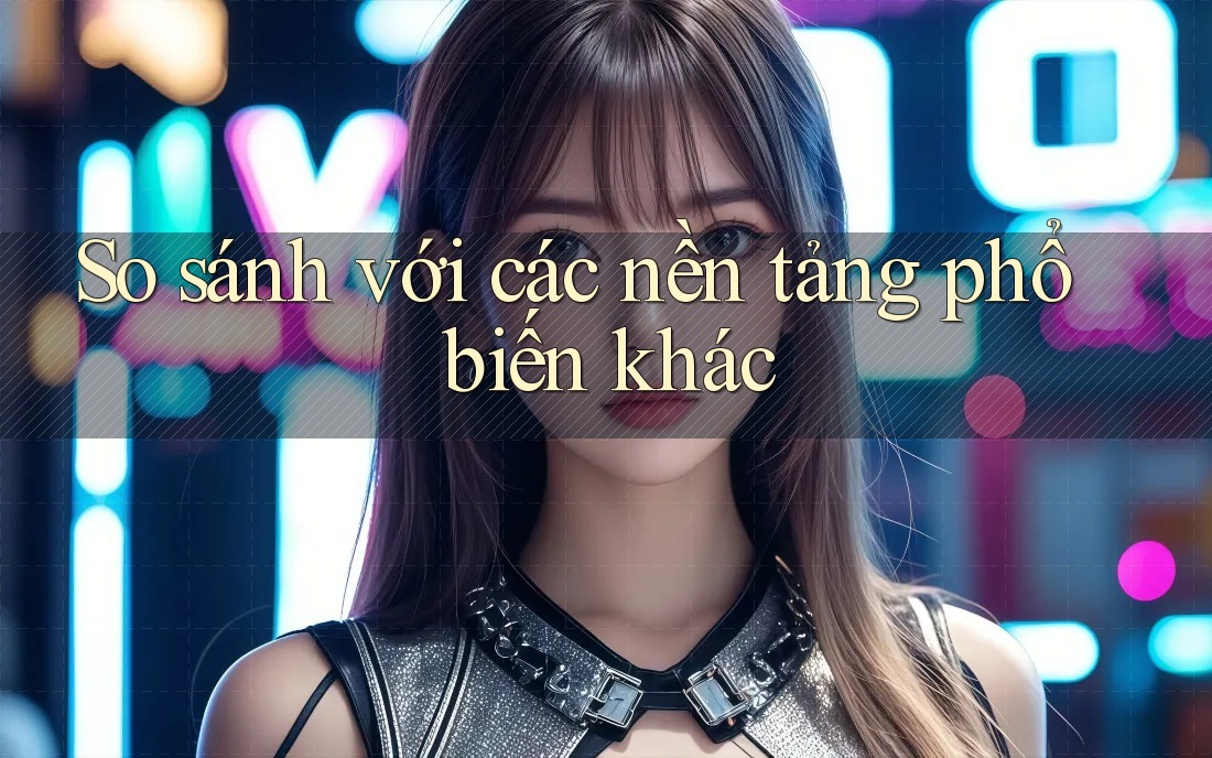So sánh với các nền tảng phổ biến khác So sánh với các nền tảng phổ biến khác