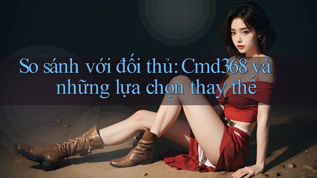 So sánh với đối thủ: cmd368 và những lựa chọn thay thế So sánh với đối thủ: cmd368 và những lựa chọn thay thế