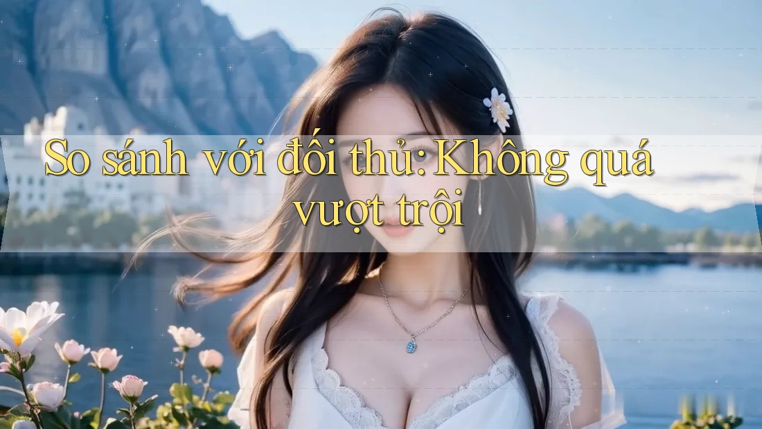 So sánh với đối thủ: Không quá vượt trội So sánh với đối thủ: Không quá vượt trội