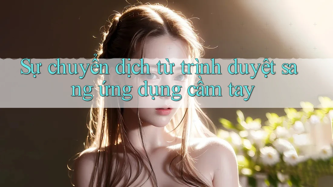 Sự chuyển dịch từ trình duyệt sang ứng dụng cầm tay Sự chuyển dịch từ trình duyệt sang ứng dụng cầm tay
