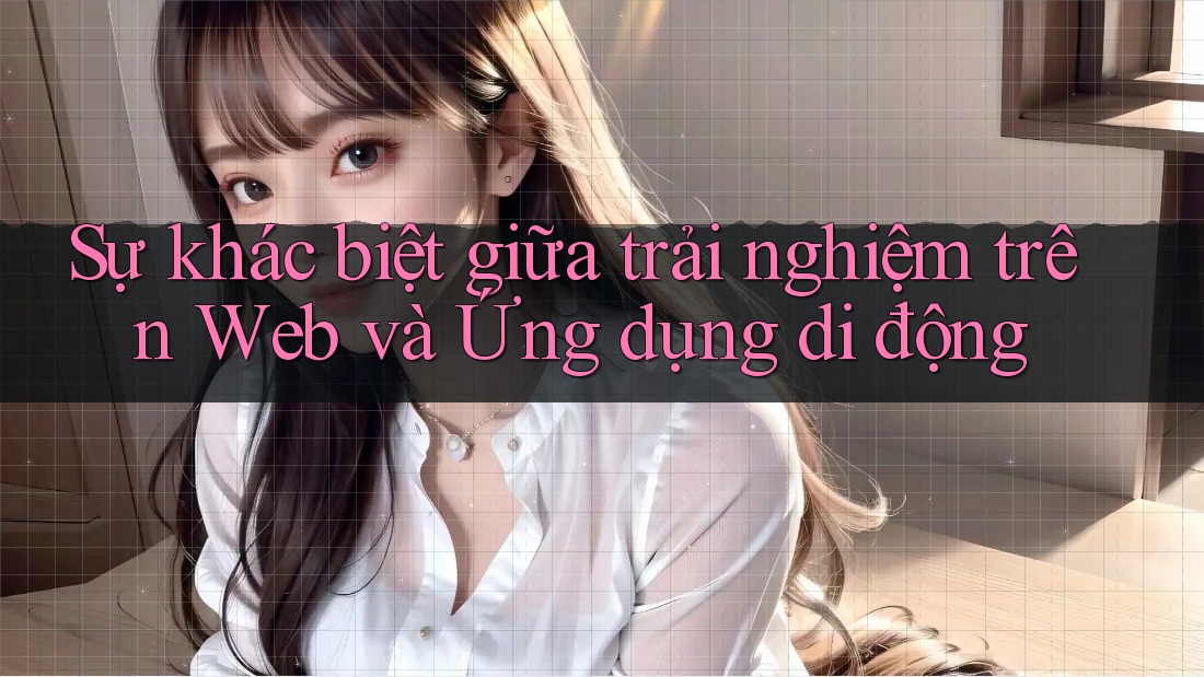 Sự khác biệt giữa trải nghiệm trên Web và Ứng dụng di động Sự khác biệt giữa trải nghiệm trên Web và Ứng dụng di động