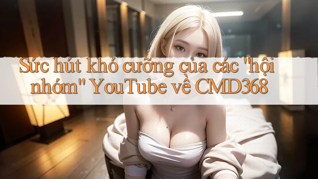 Sức hút khó cưỡng của các “hội nhóm” YouTube về CMD368 Sức hút khó cưỡng của các “hội nhóm” YouTube về CMD368
