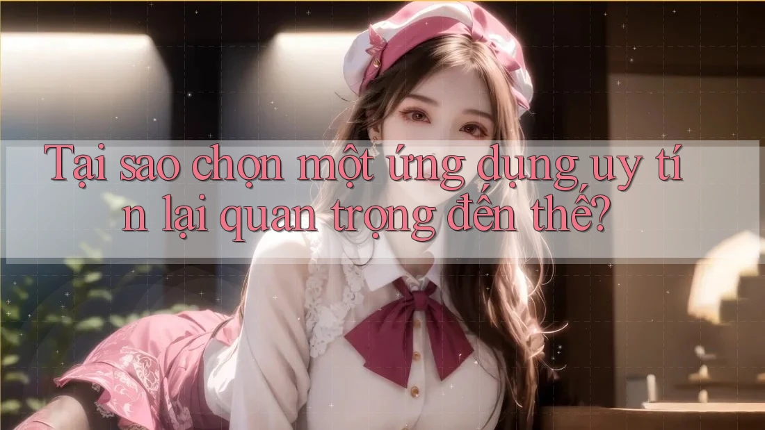 Tại sao chọn một ứng dụng uy tín lại quan trọng đến thế?