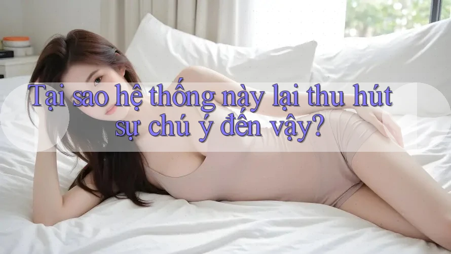 Tại sao hệ thống này lại thu hút sự chú ý đến vậy? Tại sao hệ thống này lại thu hút sự chú ý đến vậy?