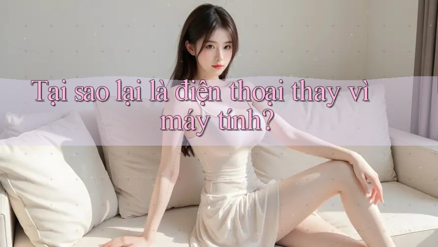 Tại sao lại là điện thoại thay vì máy tính?