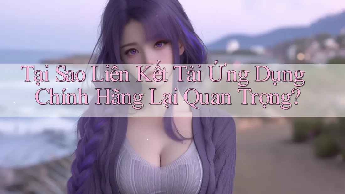 Tại Sao Liên Kết Tải Ứng Dụng Chính Hãng Lại Quan Trọng? Tại Sao Liên Kết Tải Ứng Dụng Chính Hãng Lại Quan Trọng?