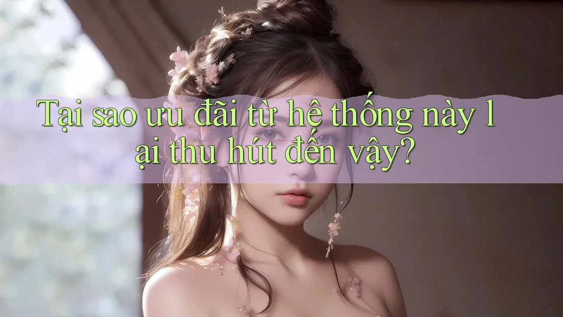 Tại sao ưu đãi từ hệ thống này lại thu hút đến vậy? Tại sao ưu đãi từ hệ thống này lại thu hút đến vậy?