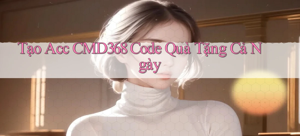 tạo acc cmd368 code quà tặng cả ngày