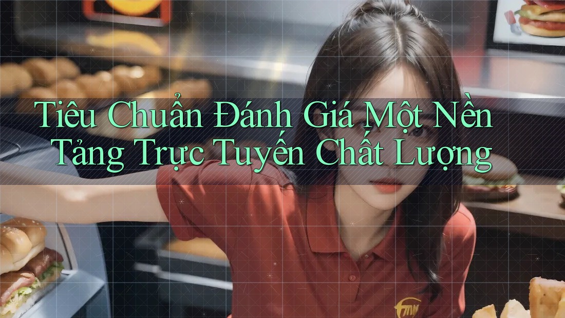 Tiêu Chuẩn Đánh Giá Một Nền Tảng Trực Tuyến Chất Lượng Tiêu Chuẩn Đánh Giá Một Nền Tảng Trực Tuyến Chất Lượng