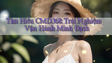 tìm hiểu cmd368 trải nghiệm vận hành minh bạch