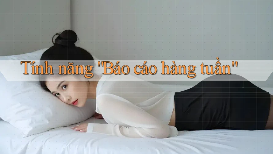 Tính năng báo cáo hàng tuần Tính năng báo cáo hàng tuần
