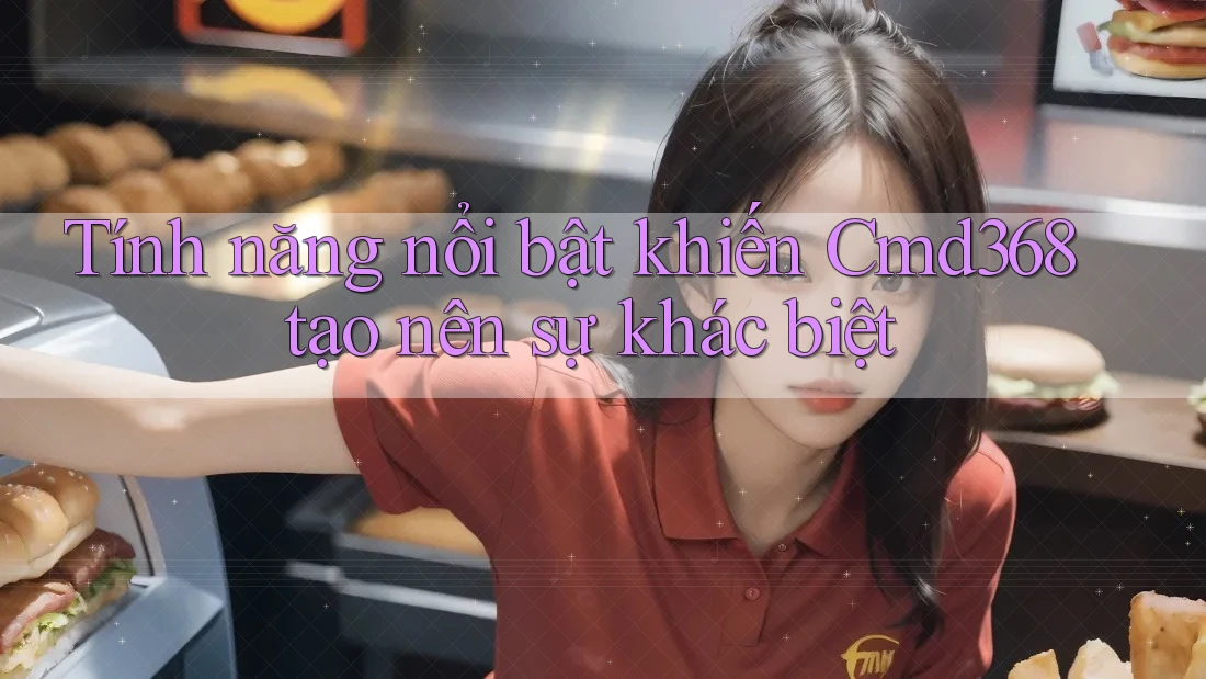 Tính năng nổi bật khiến Cmd368 tạo nên sự khác biệt