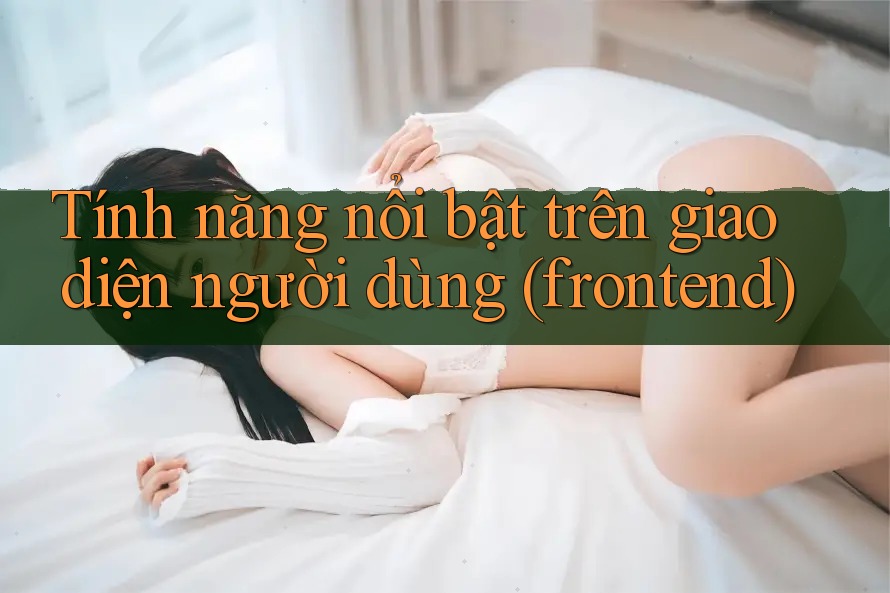 Tính năng nổi bật trên giao diện người dùng (frontend) Tính năng nổi bật trên giao diện người dùng (frontend)