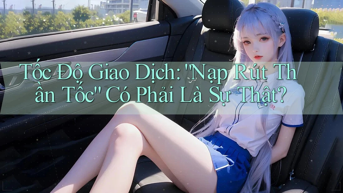 Tốc Độ Giao Dịch: “Nạp Rút Thần Tốc” Có Phải Là Sự Thật?
