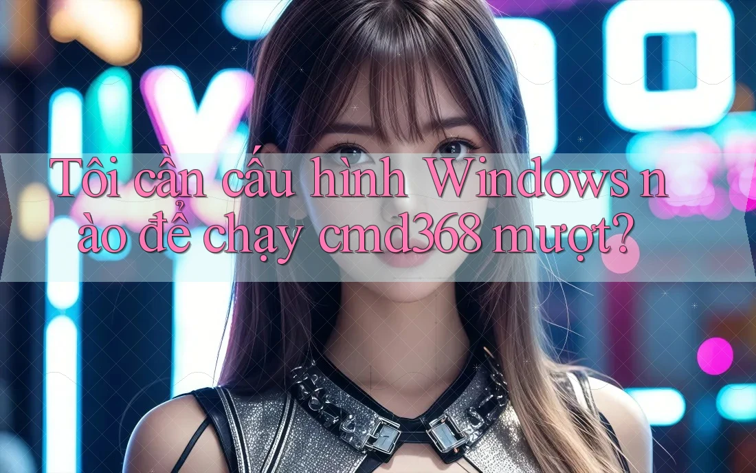 Tôi cần cấu hình Windows nào để chạy cmd368 mượt? Tôi cần cấu hình Windows nào để chạy cmd368 mượt?