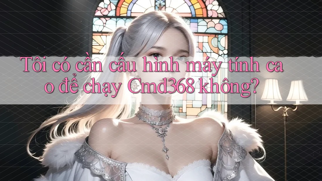Tôi có cần cấu hình máy tính cao để chạy Cmd368 không? Tôi có cần cấu hình máy tính cao để chạy Cmd368 không?