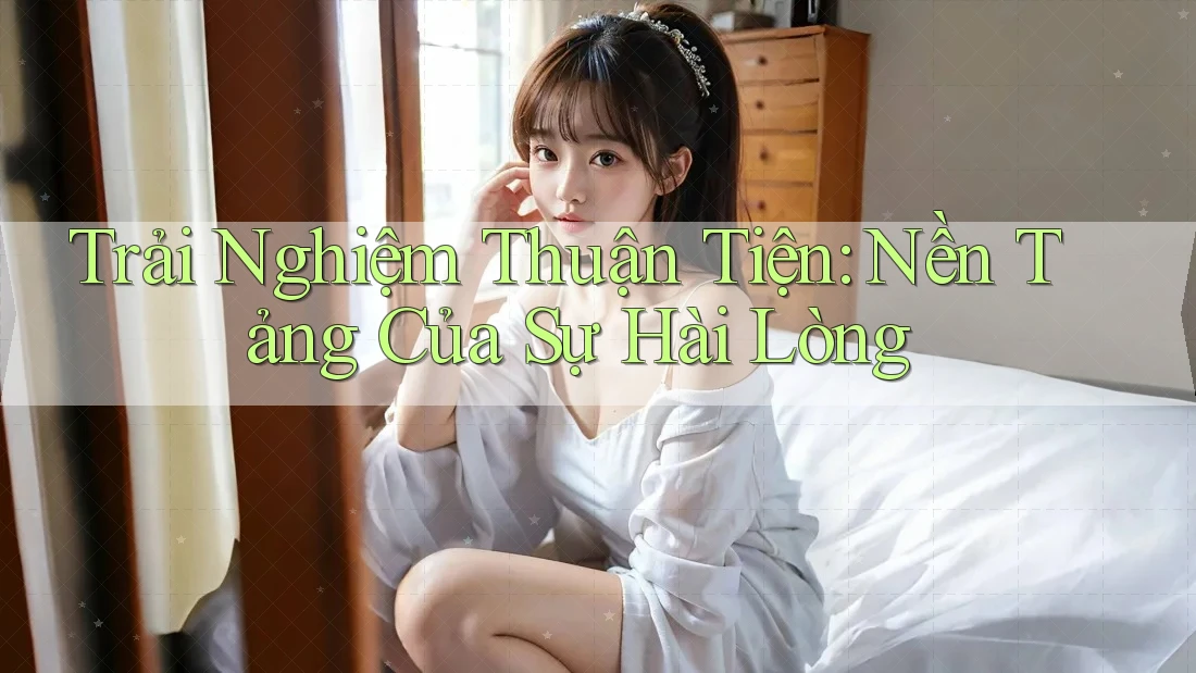 Trải Nghiệm Thuận Tiện: Nền Tảng Của Sự Hài Lòng Trải Nghiệm Thuận Tiện: Nền Tảng Của Sự Hài Lòng