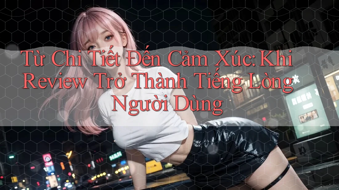 Từ Chi Tiết Đến Cảm Xúc: Khi Review Trở Thành Tiếng Lòng Người Dùng Từ Chi Tiết Đến Cảm Xúc: Khi Review Trở Thành Tiếng Lòng Người Dùng