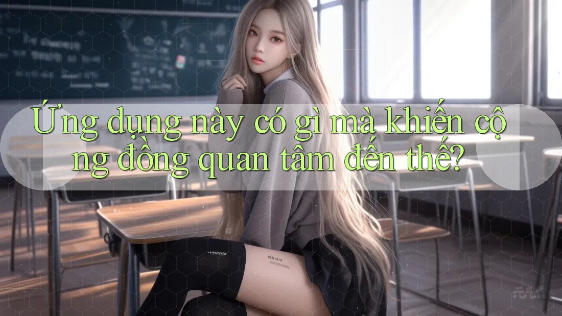 Ứng dụng này có gì mà khiến cộng đồng quan tâm đến thế? Ứng dụng này có gì mà khiến cộng đồng quan tâm đến thế?