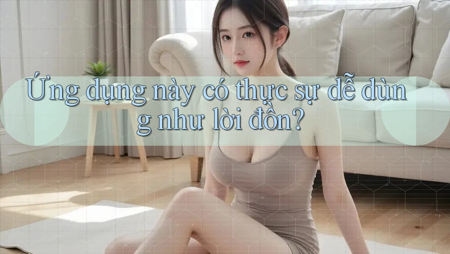 Ứng dụng này có thực sự dễ dùng như lời đồn? Ứng dụng này có thực sự dễ dùng như lời đồn?