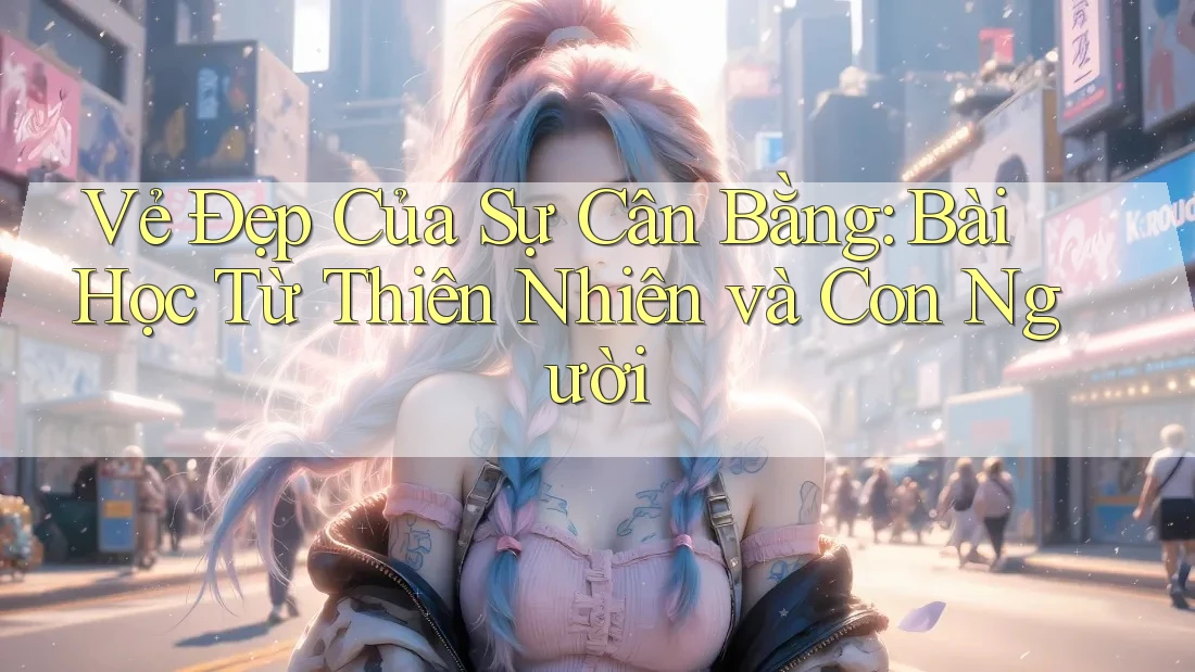 Vẻ Đẹp Của Sự Cân Bằng: Bài Học Từ Thiên Nhiên và Con Người Vẻ Đẹp Của Sự Cân Bằng: Bài Học Từ Thiên Nhiên và Con Người