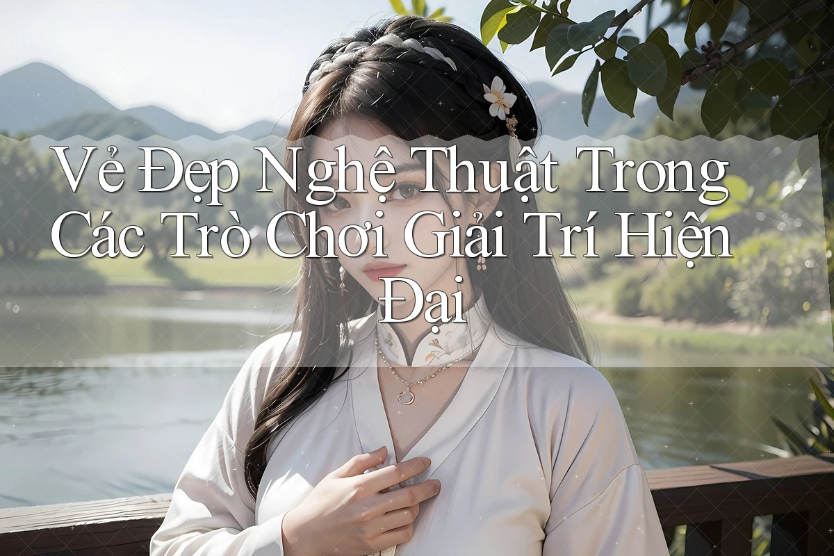 Vẻ Đẹp Nghệ Thuật Trong Các Trò Chơi Giải Trí Hiện Đại