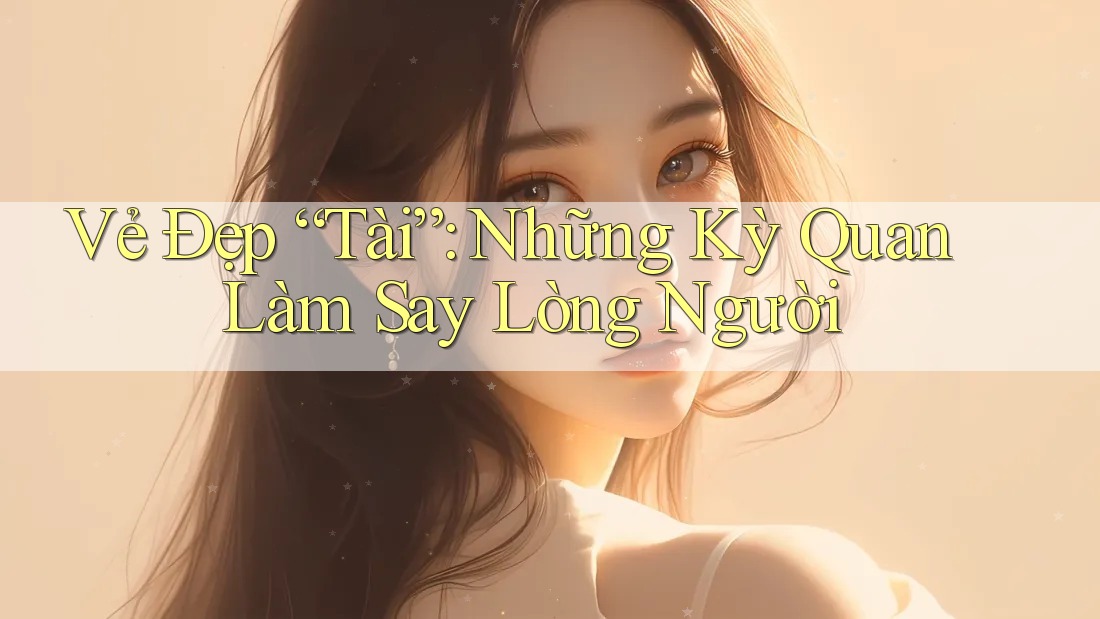 Vẻ Đẹp “Tài”: Những Kỳ Quan Làm Say Lòng Người Vẻ Đẹp “Tài”: Những Kỳ Quan Làm Say Lòng Người